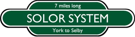 York Solar System Cycle Route Logo