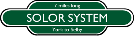 York Solar System Cycle Route Logo